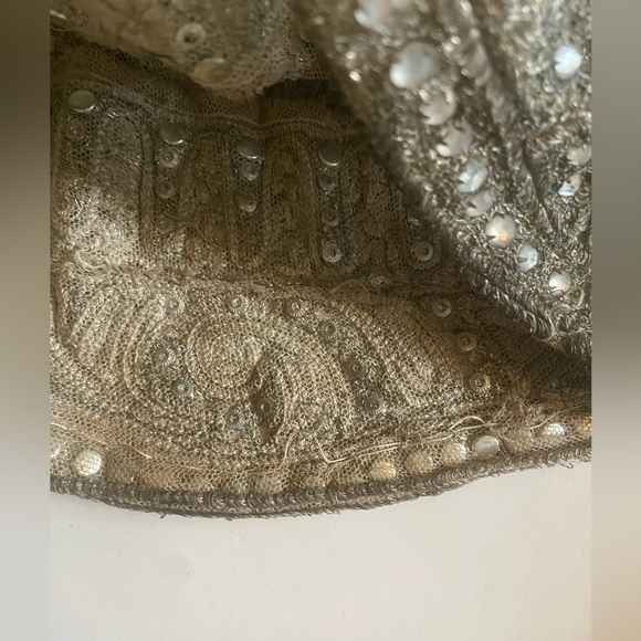 Antique 1920s Flapper Girl Evening Cloche Hat - Picture 11 of 16